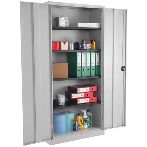 steel stationary cabinets|metal office cupboards with doors.